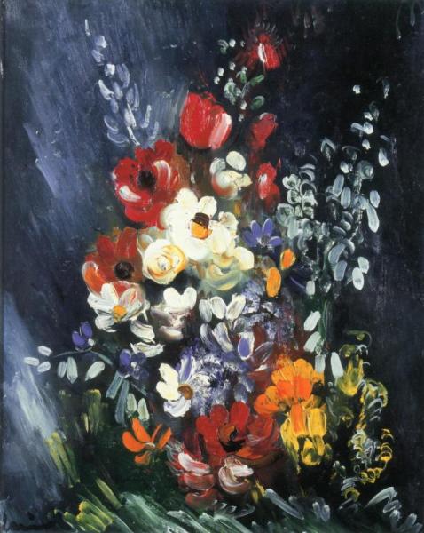 Bouquet Of Flowers by Maurice De Vlaminck