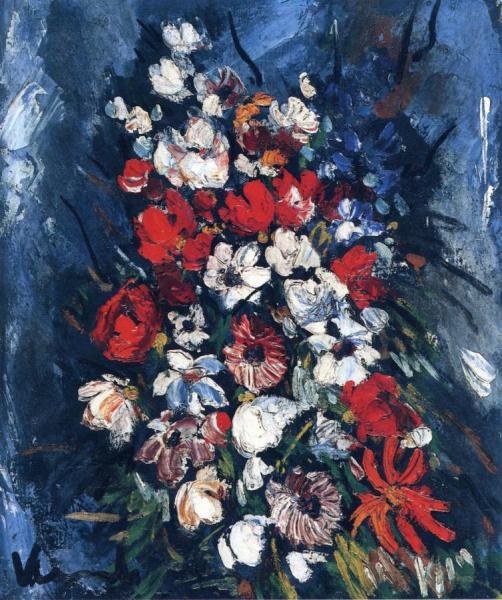 Bouquet Of Flowers by Maurice De Vlaminck