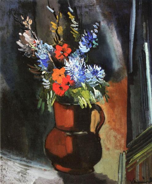 Bouquet Of Flowers by Maurice De Vlaminck
