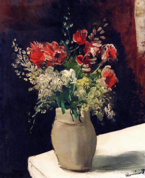 Bouquet Of Flowers by Maurice De Vlaminck