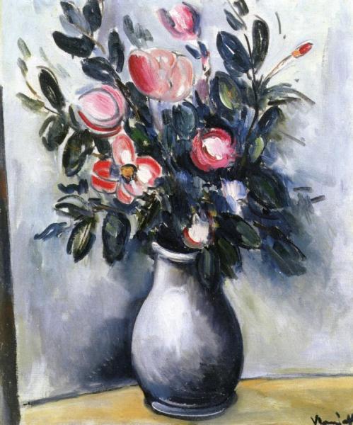 Bouquet Of Flowers by Maurice De Vlaminck