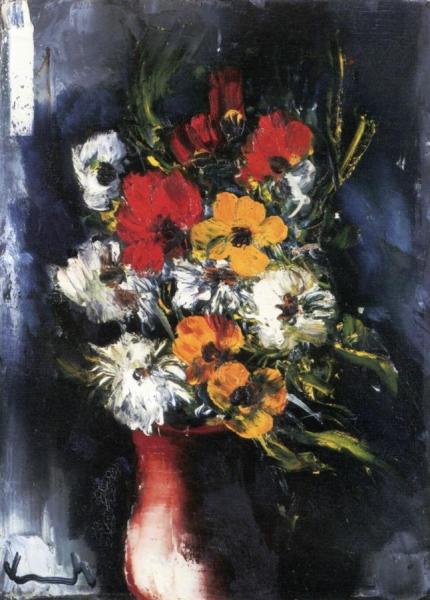 Bouquet Of Nasturtiums by Maurice De Vlaminck