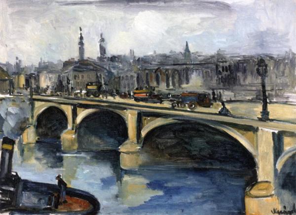 Bridge In London by Maurice De Vlaminck