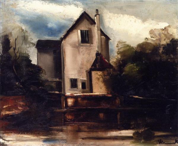 By The Water by Maurice De Vlaminck