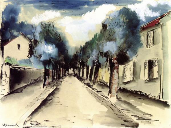 Chaponval by Maurice De Vlaminck