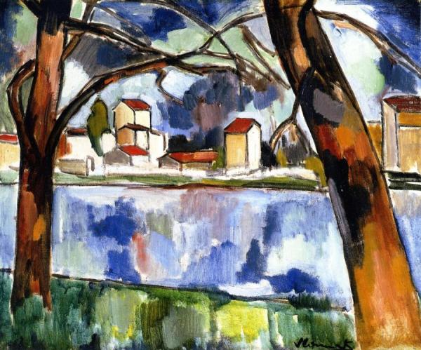 Chatou by Maurice De Vlaminck