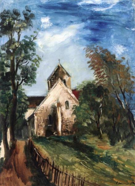 Church by Maurice De Vlaminck