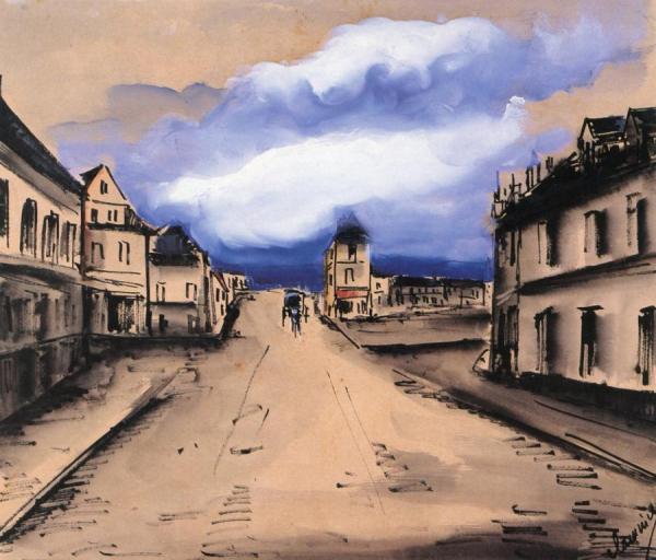City Scene by Maurice De Vlaminck