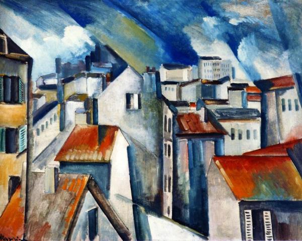 Cityscape by Maurice De Vlaminck