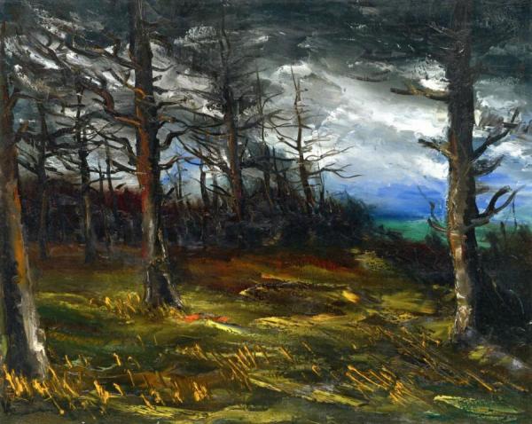 Edge Of The Forest by Maurice De Vlaminck