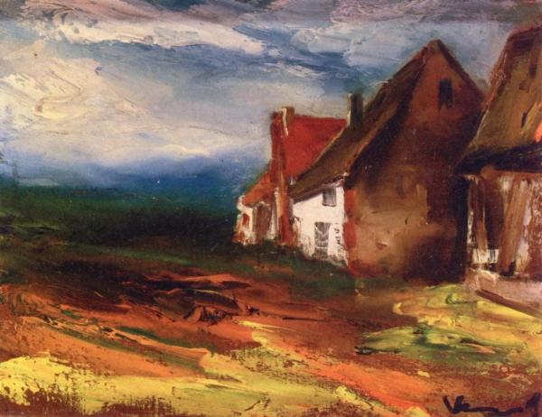 Farm by Maurice De Vlaminck