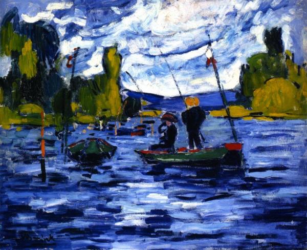 Fishermen by Maurice De Vlaminck