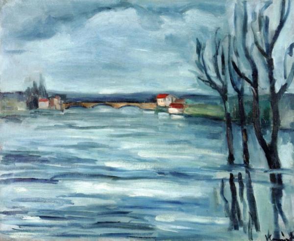 Maurice De Vlaminck Flood At Chatou