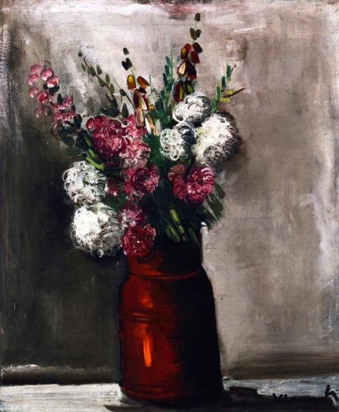 Flowers by Maurice De Vlaminck