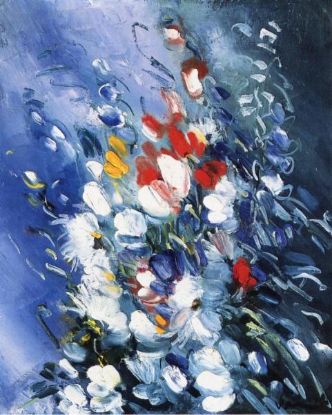 Flowers by Maurice De Vlaminck