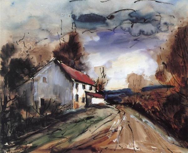 Forest House by Maurice De Vlaminck