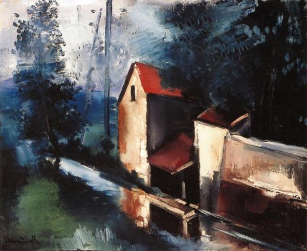 House By The River by Maurice De Vlaminck