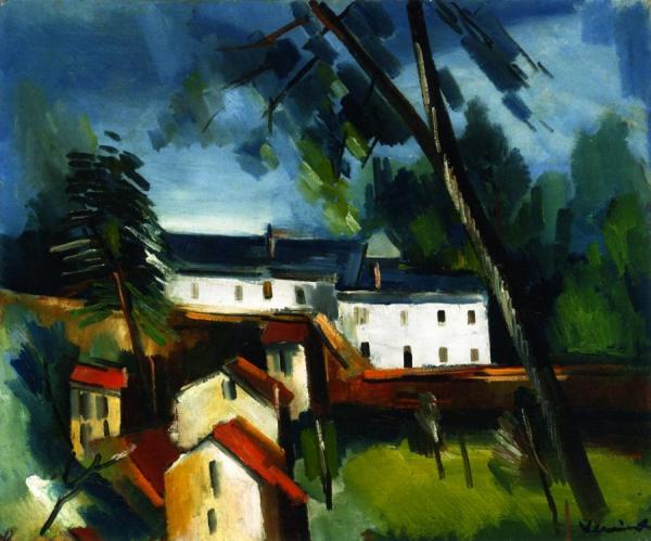 Houses In The Country by Maurice De Vlaminck