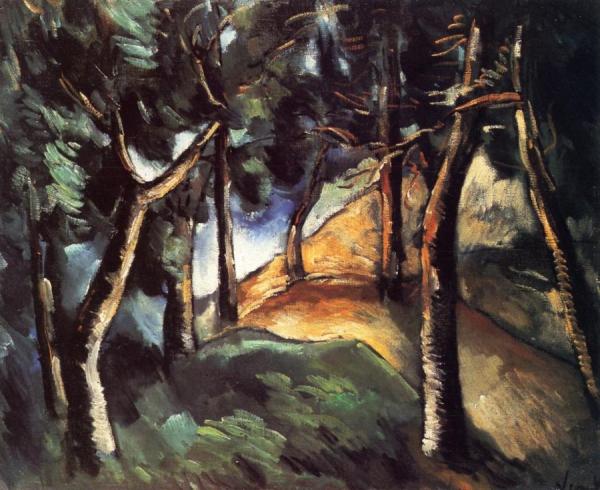 In The Forest by Maurice De Vlaminck