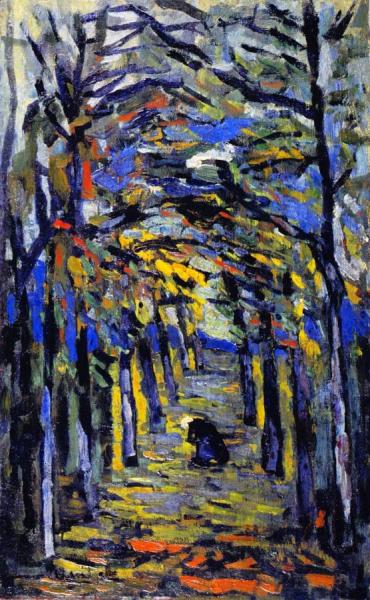 In The Woods by Maurice De Vlaminck