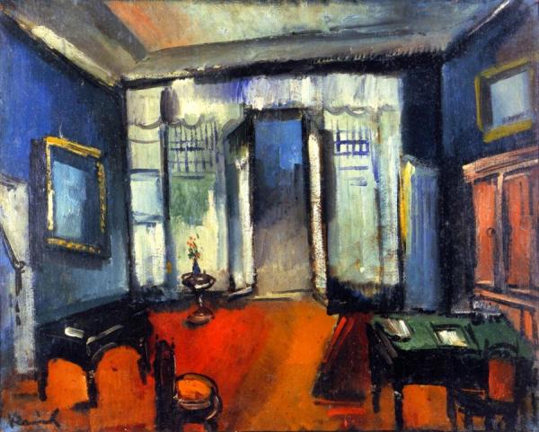 Interior by Maurice De Vlaminck