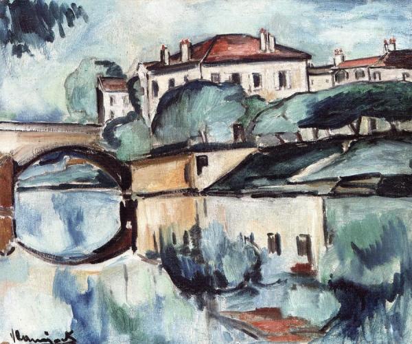 L'esturgeon à Passy by Maurice De Vlaminck