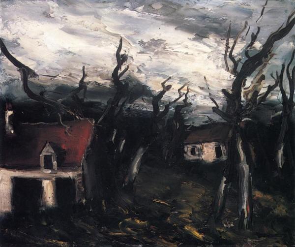 La Maison De Bigorne by Maurice De Vlaminck