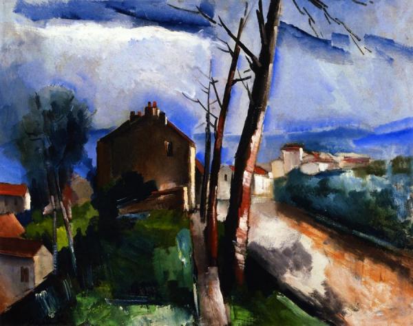Landscape by Maurice De Vlaminck