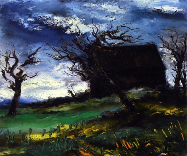 Landscape by Maurice De Vlaminck Oil Painting Reproductions