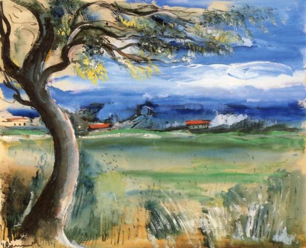 Landscape by Maurice De Vlaminck