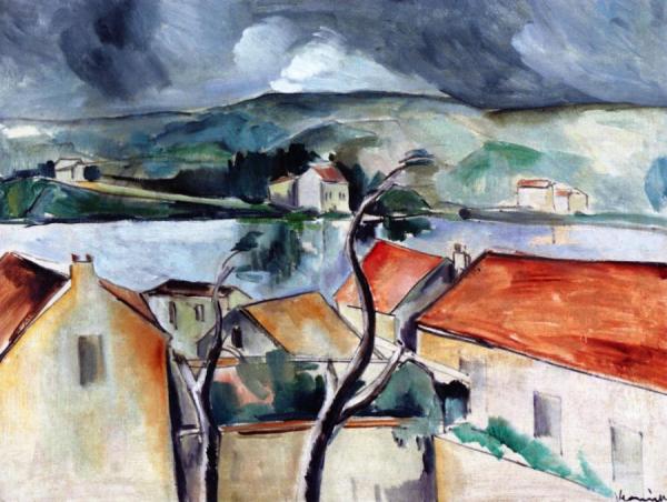 Landscape by Maurice De Vlaminck