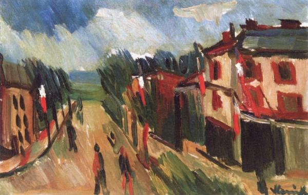 Landscape by Maurice De Vlaminck