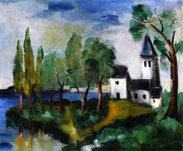 Landscape by Maurice De Vlaminck