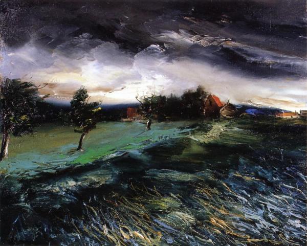 Landscape by Maurice De Vlaminck