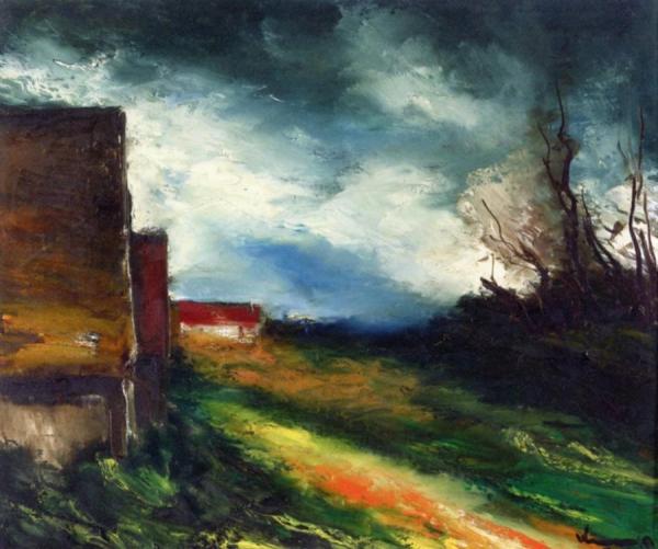 Landscape by Maurice De Vlaminck