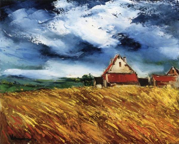 Landscape by Maurice De Vlaminck