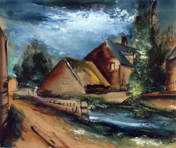 Landscape by Maurice De Vlaminck