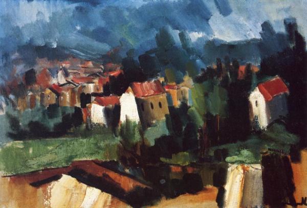 Landscape by Maurice De Vlaminck