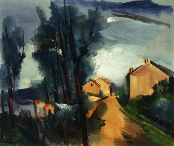 Landscape by Maurice De Vlaminck
