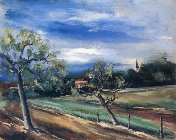 Landscape by Maurice De Vlaminck