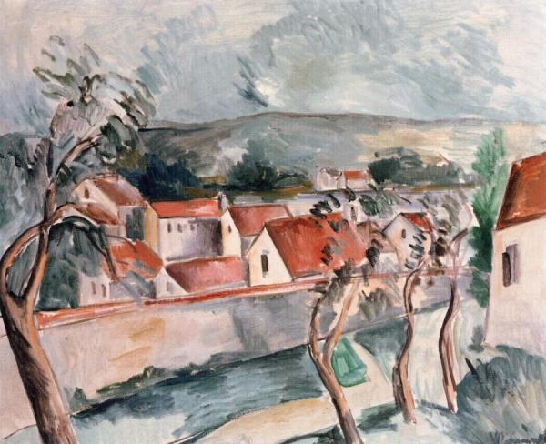 Landscape by Maurice De Vlaminck