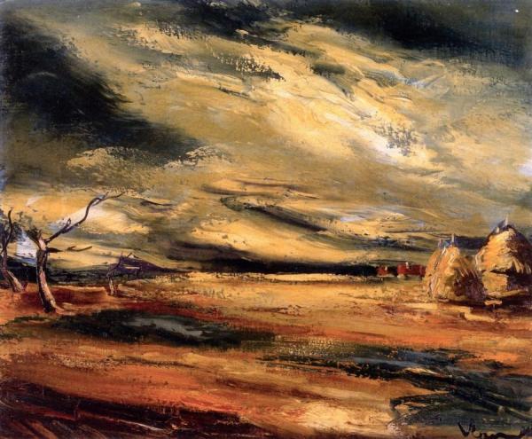 Landscape With Tree by Maurice De Vlaminck