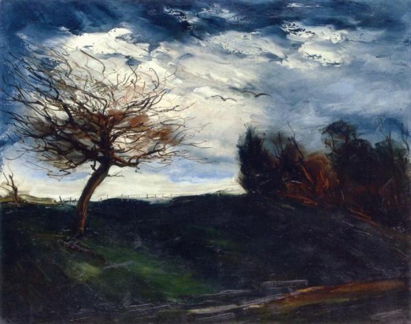 Landscape With Tree by Maurice De Vlaminck