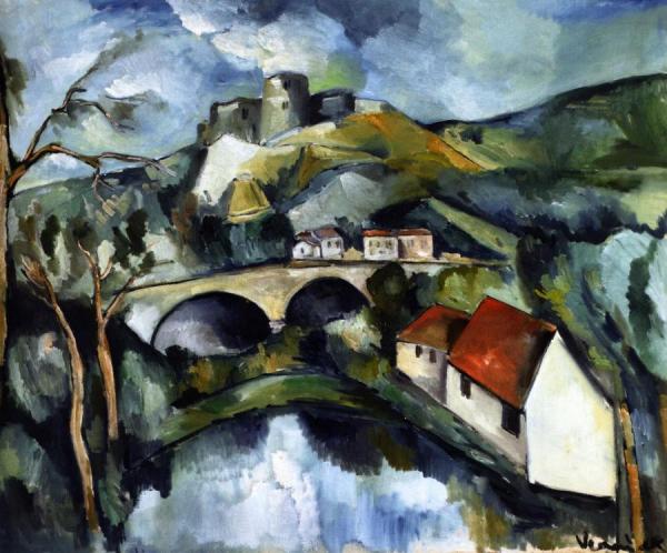 Les Andelys by Maurice De Vlaminck