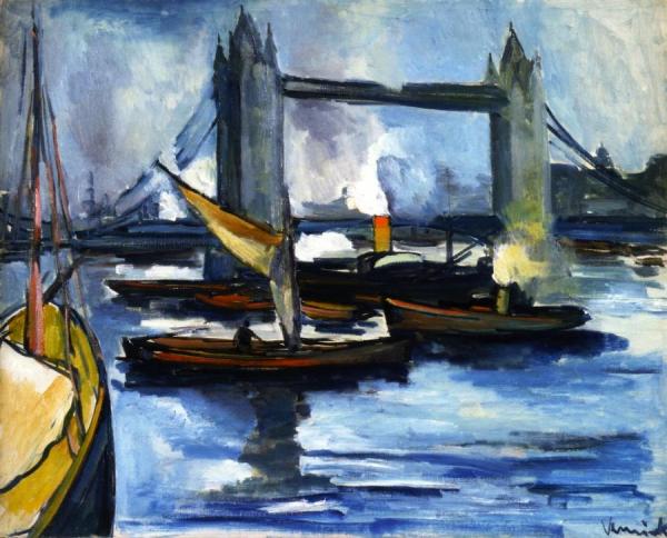 London Bridge by Maurice De Vlaminck