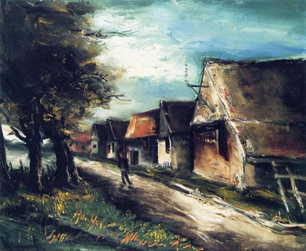 On The Road by Maurice De Vlaminck