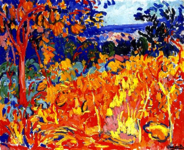 Orchard by Maurice De Vlaminck