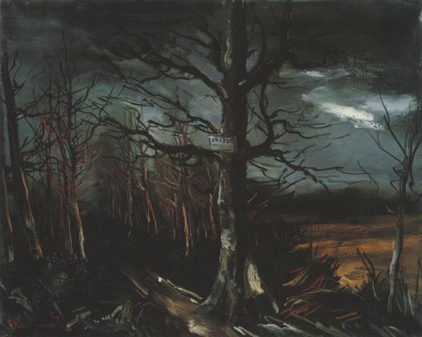 Path In Winter by Maurice De Vlaminck