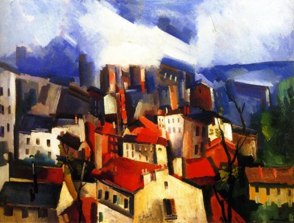 Puteaux by Maurice De Vlaminck