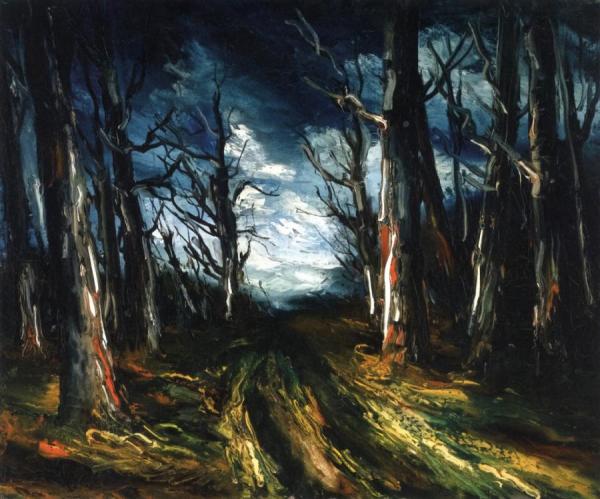Road In The Forest by Maurice De Vlaminck